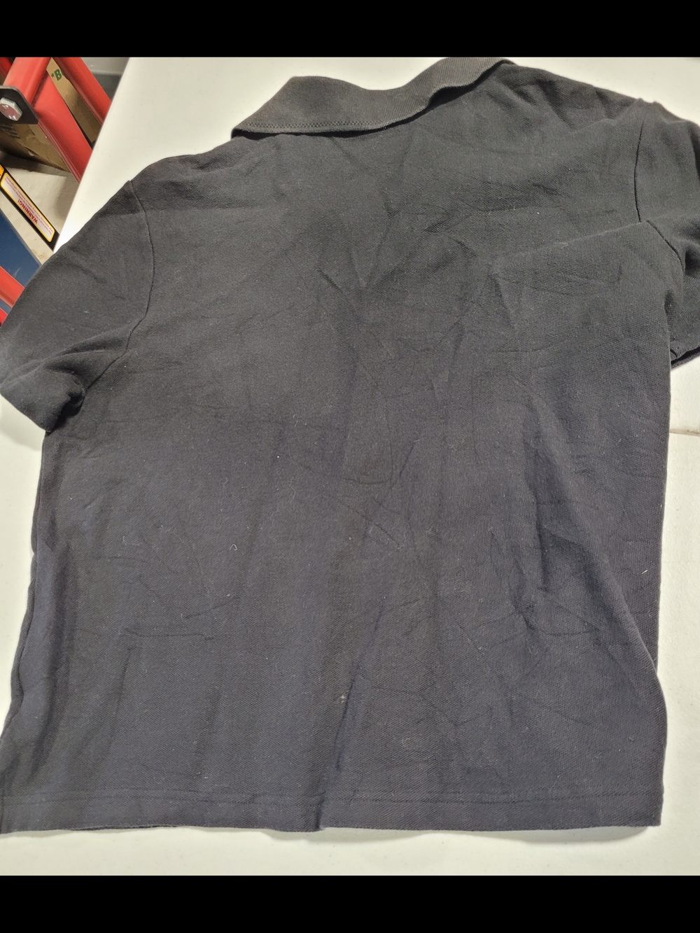 Kim Rogers Black Short Sleeve Polo Tee - Picture 3 of 3